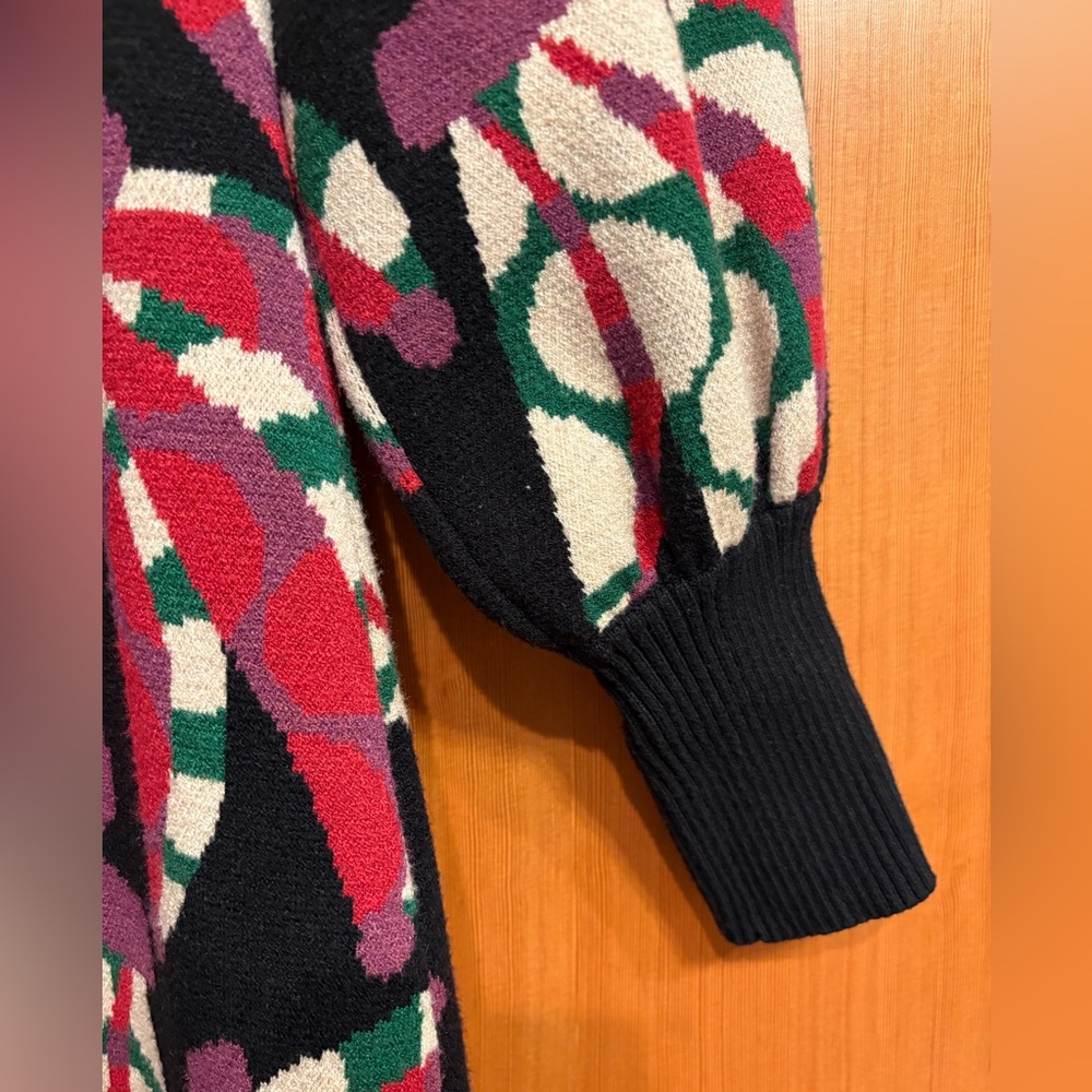 Farm Rio Banana Sweater Dress - Picture 6 of 7